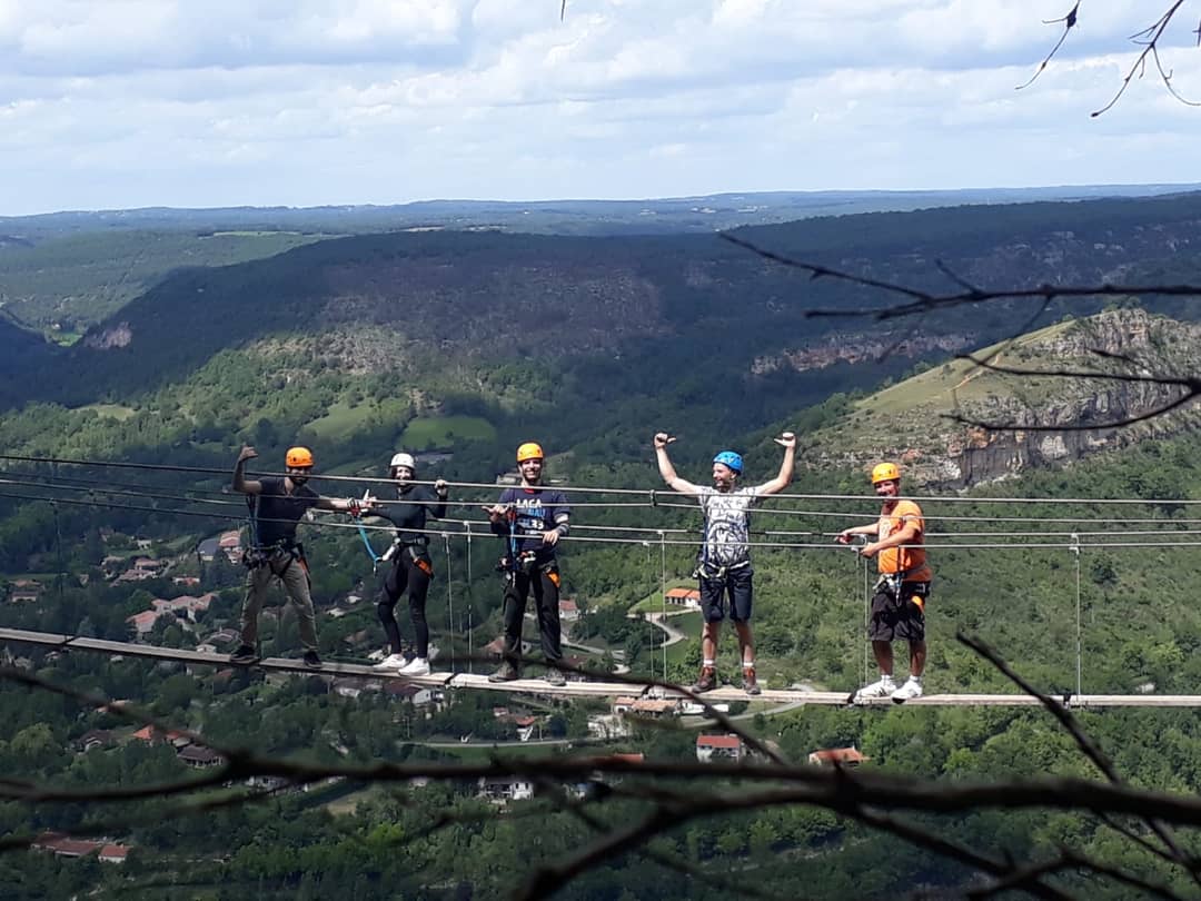 Via ferrata Roc d'Anglars
